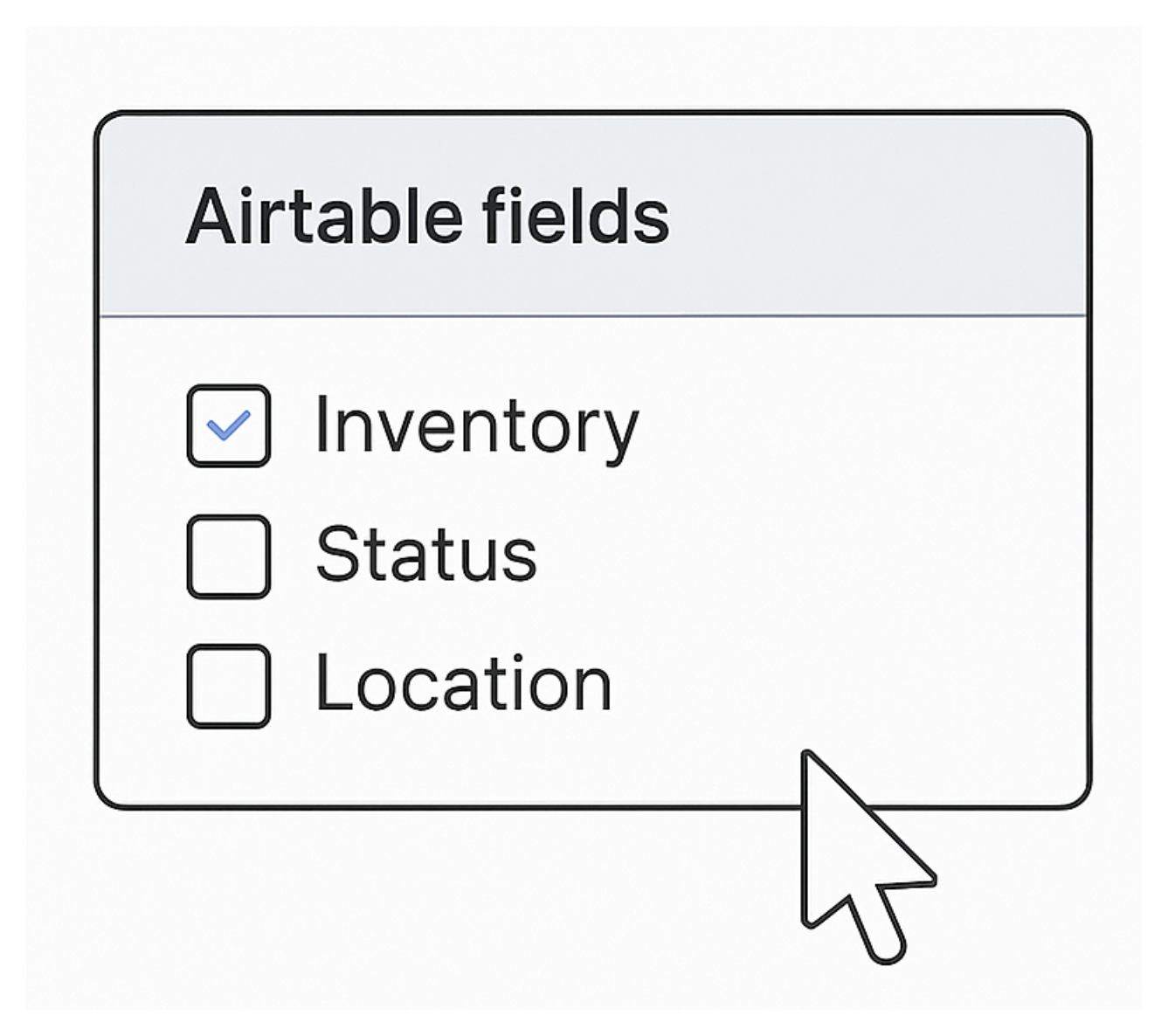 Choose Fields