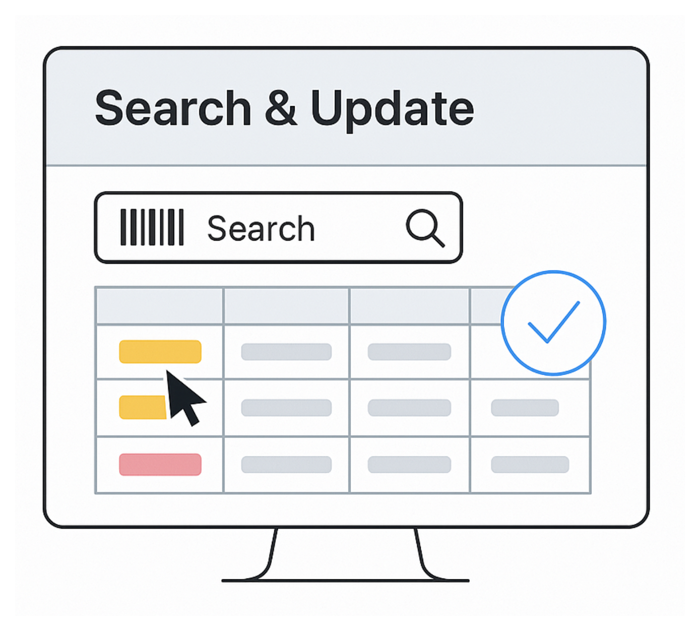 Search & Update