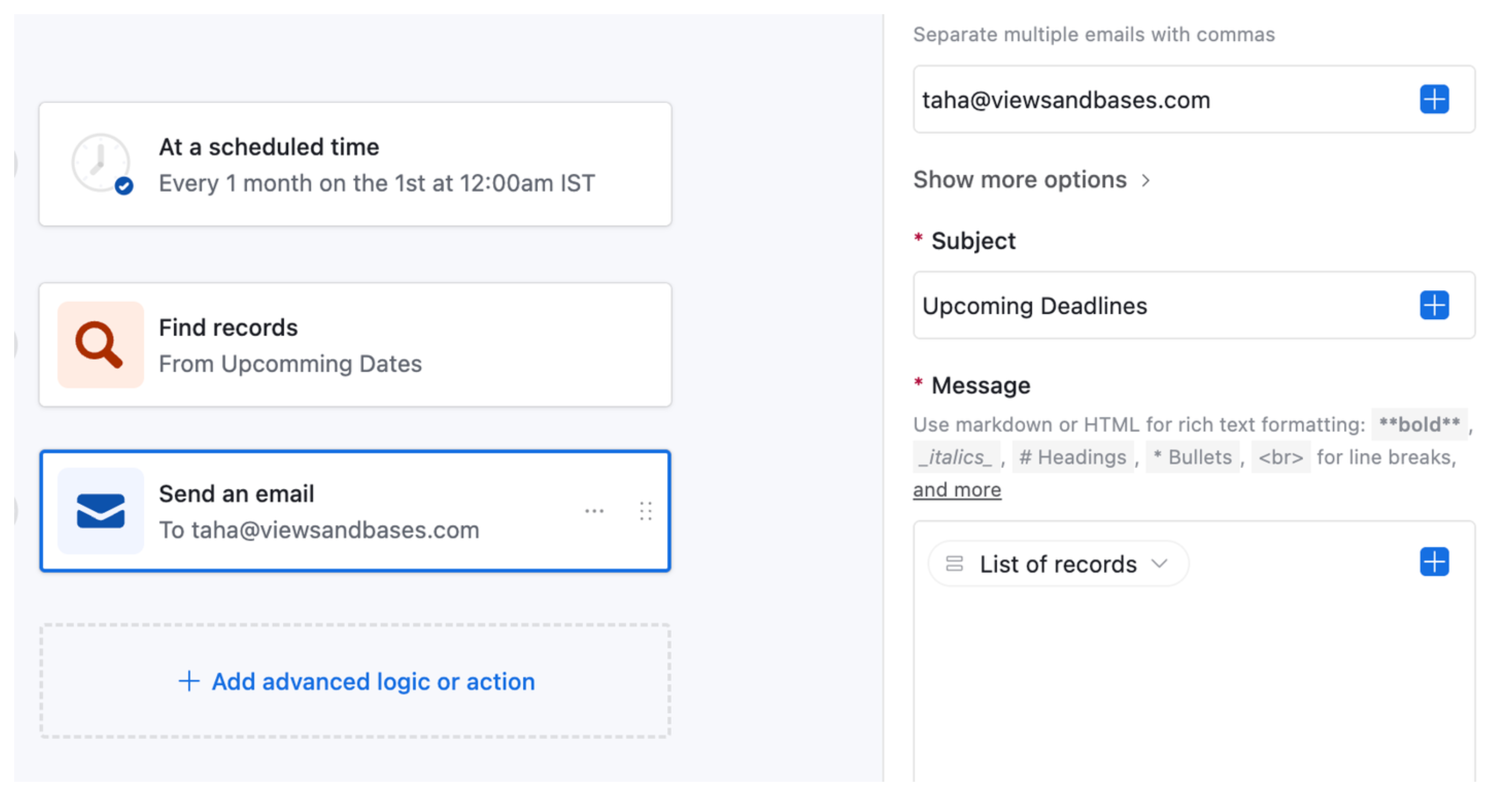 Airtable Automation