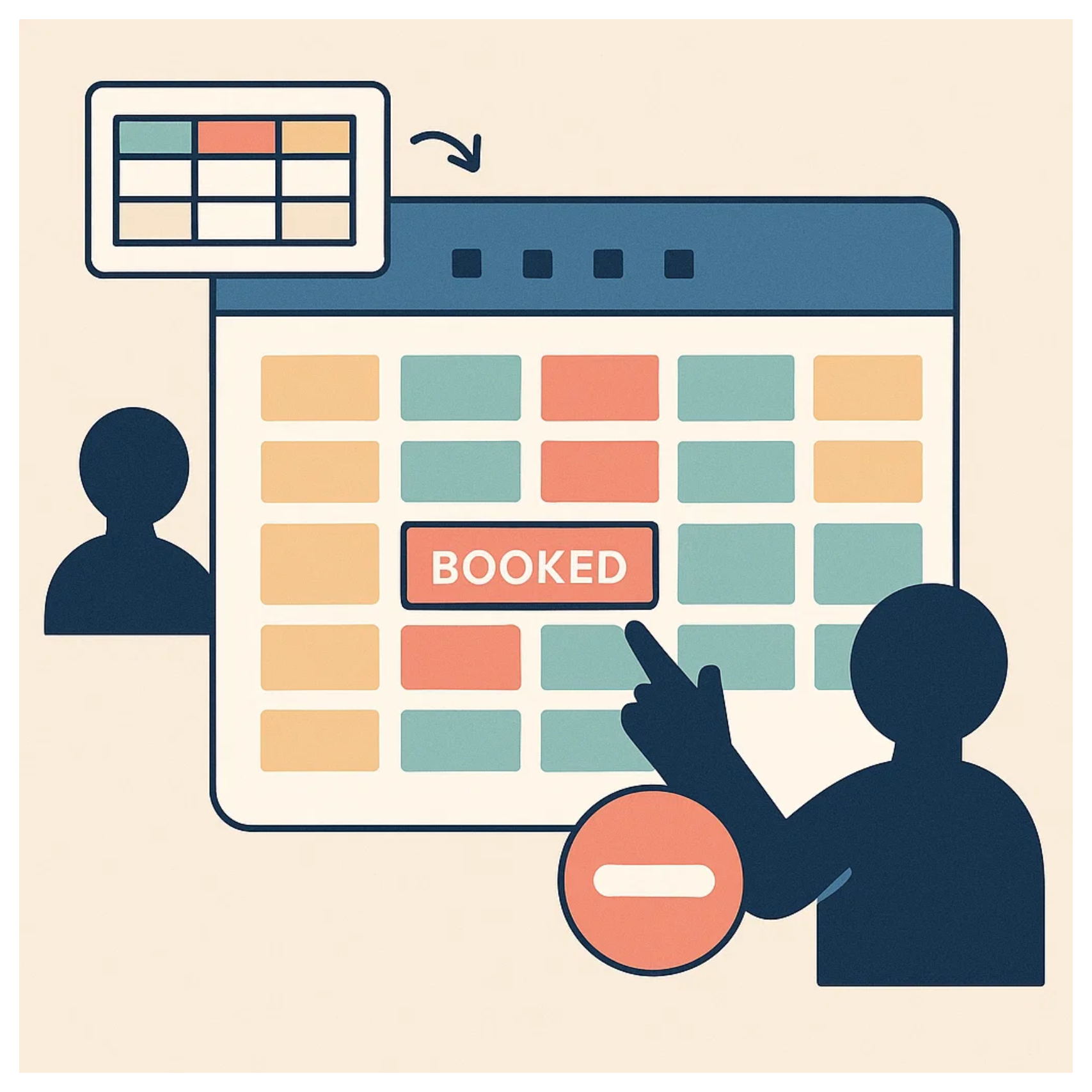 Avoid double booking