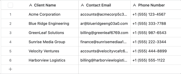 Reorder records in airtable