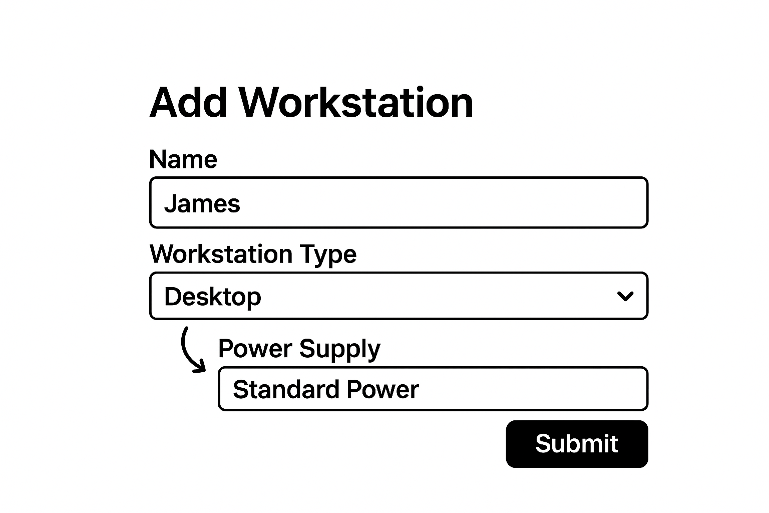 Show Form Fields Conditionally Illustration