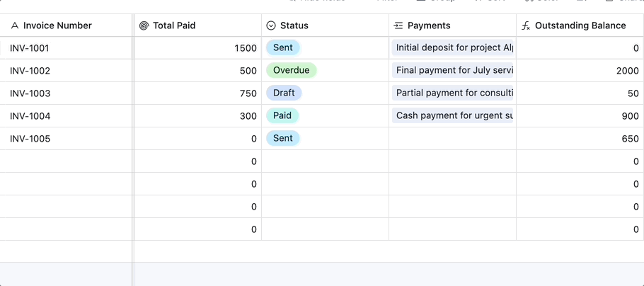 reorder single select